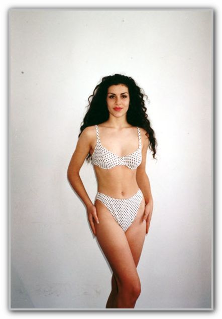 LJ during her modeling days